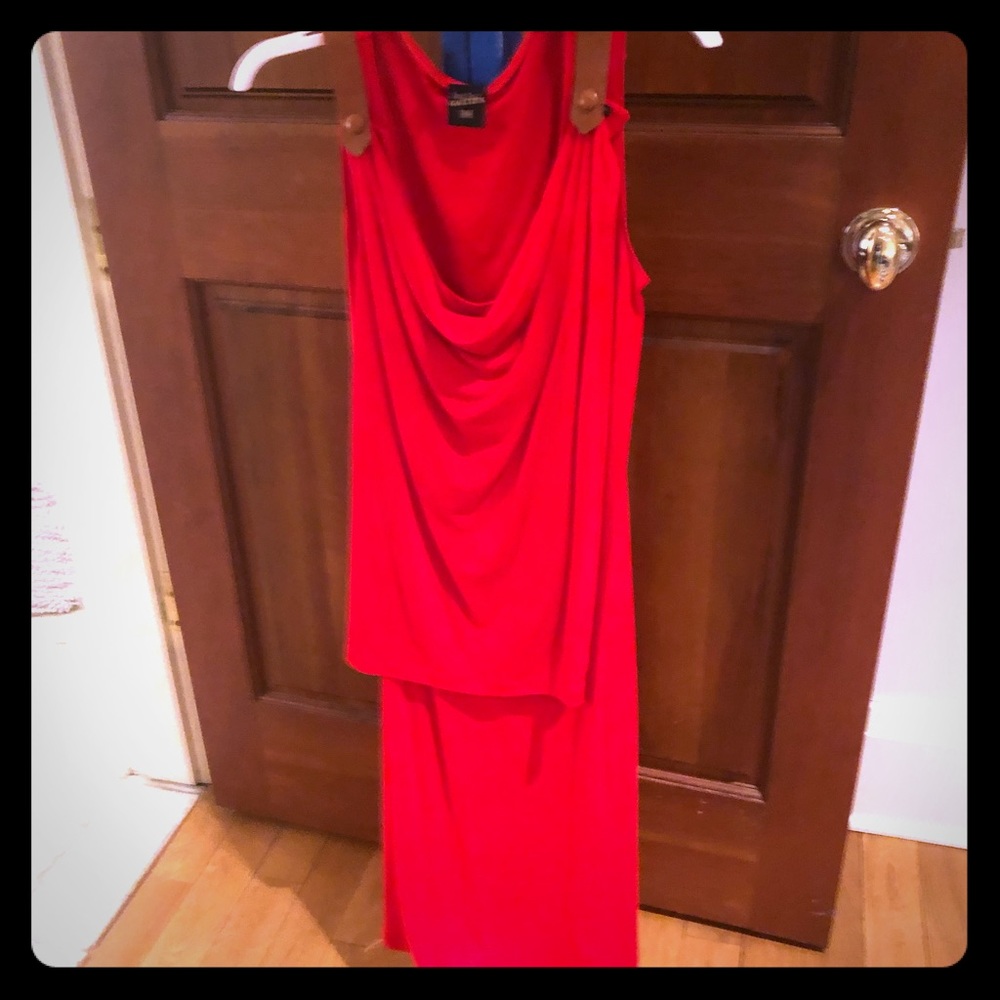 Jean Paul Gaultier red dress size 4